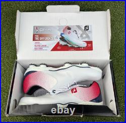 FOOTJOY MENS 11 DNA HELIX Golf Shoes Soft Spike 53317 Red White Blue NEW IN BOX