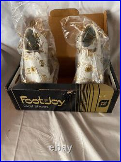 FOOTJOY Premier Golf Shoes, White, 91/2 N, New, in Box, Retail Price $200 FOOTJOY Premier Golf Shoes, White, 91/2 N, New, in Box, Retail Price $200