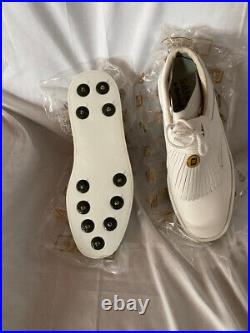 FOOTJOY Premier Golf Shoes, White, 91/2 N, New, in Box, Retail Price $200