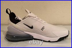 FREE SHIP! NEW IN BOX Nike Air Max 270 Golf White Black Size 9 CK6483 102