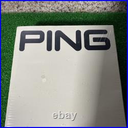 Factory Sealed Ping Eye Golf Ball Box 12 Golf Balls Solid White Unopened Plastic