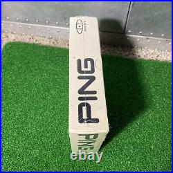 Factory Sealed Ping Eye Golf Ball Box 12 Golf Balls Solid White Unopened Plastic