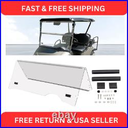 Fits EZGO RXV Clear Windshield 2008-UP Folding Style New In Box Golf Cart Part