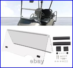Fits EZGO RXV Clear Windshield 2008-UP Folding Style New In Box Golf Cart Part Fits EZGO RXV Clear Windshield 2008-UP Folding Style New In Box Golf Cart Part
