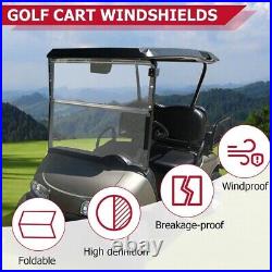 Fits EZGO RXV Clear Windshield 2008-UP Folding Style New In Box Golf Cart Part