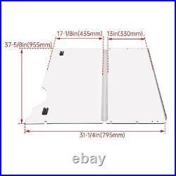 Fits EZGO RXV Clear Windshield 2008-UP Folding Style New In Box Golf Cart Part