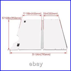 Fits EZGO RXV Clear Windshield 2008-UP Folding Style New In Box Golf Cart Part Fits EZGO RXV Clear Windshield 2008-UP Folding Style New In Box Golf Cart Part
