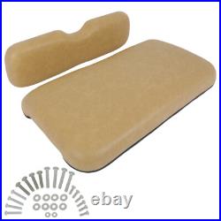 Fits E-Z-GO RXV Tan Golf Cart Front Back & Seat Cushion Set Upgrade New-Style