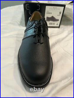 Fj Men's Dryjoys Premiere Black Leather 9m. Model 53924. New In Box