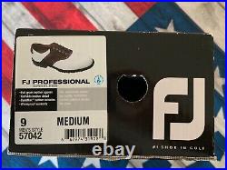 Fj Professional Spikeless Coaching Golf Shoes Men's 9 M (d) 57042 New In Box