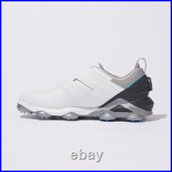 FootJoy Golf Men's Shoes TOUR ALPHA BOA WIDE 55522 White Gray New in Box Japan