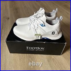 FootJoy Hyperflex Golf Shoes 51118 White/Blue Men's Size 11.5 NEW IN BOX