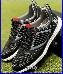 FootJoy Men's FJ Fury Golf Shoes 51103 Black 11.5 Medium (D) New in Box #76687