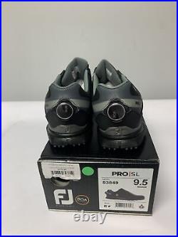 FootJoy Mens Pro SL Spikeless Black Boa Golf Shoes 53849 Size 9.5 M NEW IN BOX