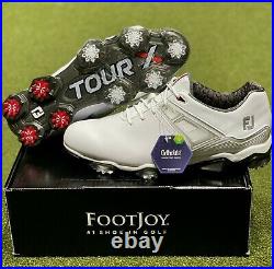 FootJoy Tour X Men's Golf Shoes 55403 White/Red 9 Medium (D) New in Box #83307 FootJoy Tour X Men's Golf Shoes 55403 White/Red 9 Medium (D) New in Box #83307