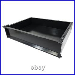 GTW Black Steel Cargo Box Universal Fit for EZGO Club Car Yamaha Golf Carts GTW Black Steel Cargo Box Universal Fit for EZGO Club Car Yamaha Golf Carts