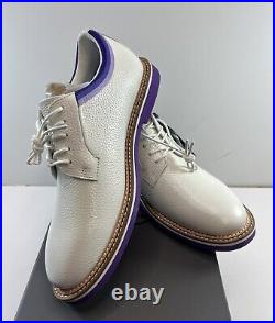 G/Fore G4 MEN'S GALLIVANTER PEBBLE LEATHER GOLF SHOE 9 US Brand New withBox