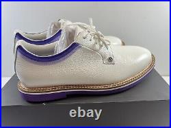 G/Fore G4 MEN'S GALLIVANTER PEBBLE LEATHER GOLF SHOE 9 US Brand New withBox