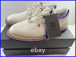 G/Fore G4 MEN'S GALLIVANTER PEBBLE LEATHER GOLF SHOE 9 US Brand New withBox