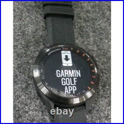 Garmin 010-02140-01 Approach S40 GPS Golf Watch 1.2 LCD 64MB Black Worn Box