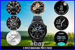 Golf Buddy AIM W10 Smart Watch Golf GPS Touch Screen 40,000 Courses OPEN BOX