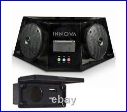 Golf Cart Bluetooth Radio with Speaker Box new In box Has USB Power Center