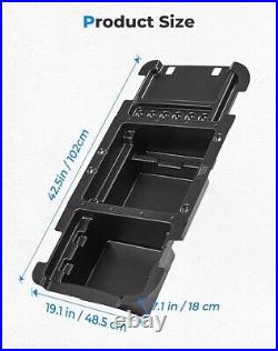 Golf Cart Under Seat Storage Box Compatible with 2021-2023 EZGO RXV Elite