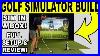 Golf Simulator Build Foresight Sports Sim In A Box Full Setup U0026 Review Part 2