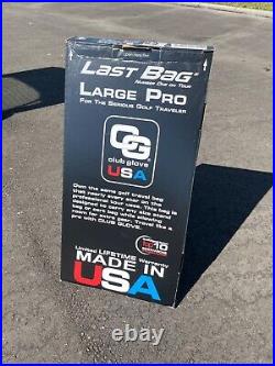Golf Travel Bag. Club Glove Last Bag Large Pro. BRAND NEW IN BOX