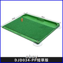 Indoor Golf Pad with Tee Box Golf Swing Trainer Tasteless Soft Rubber Bottom