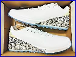 JORDAN ADG Golf White/White-Cement Grey-Fire Red AR7995-100 Men's 11 New In Box JORDAN ADG Golf White/White-Cement Grey-Fire Red AR7995-100 Men's 11 New In Box