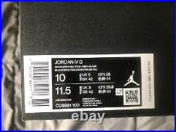 Jordan 4 iv Golf Shoe New In Box US Mens sz 10 Ships Priority Mail