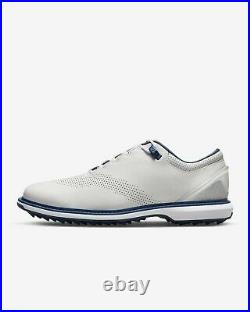 Jordan ADG 4 Nike Golf Shoes White Metallic Silver Blue Mens Size 12 NEW IN BOX
