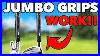 Jumbo Grips On All My Golf Clubs