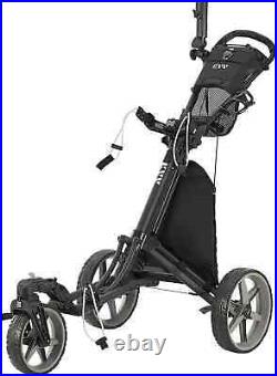 KVV 3Wheel 360 Rotating Front Wheel Foldable/Collapsible Golf Push Cart Open Box