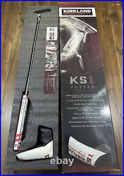 Kirkland 1380932 Signature KS1 Putter New Open Box Super Stroke Golf Club HTF