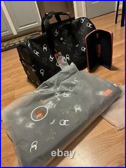 Leather Stitch Garment Bag/Stitch Golf Box Custom. Adding A Glove Box For Free