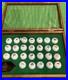 MLB 1990 Major League Baseball Golf Ball 26 Team Logo Collection withDisplay Case