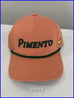 Masters 2025 Rope Golf Hat Pimento Azalea Amen Corner Skip It Crows Nest NWT