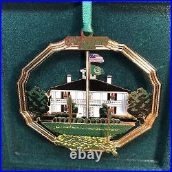 Masters Golf 2019 Holiday Ornament New Augusta National Clubhouse New In Box