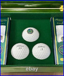 Masters Golf Berckmans Wooden Decorative Box 2015 Balls Jewelry Augusta National