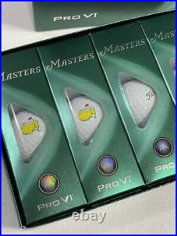 Masters titleist prov1 golf balls 1 dozen brand new in box augusta national