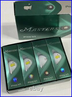 Masters titleist prov1 golf balls 1 dozen brand new in box augusta national