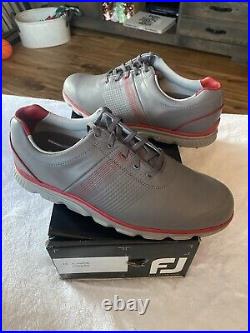 Mens FootJoy Dry Joys Tour Casual Golf Shoes US Size 10 X-Wide (EE) New In Box