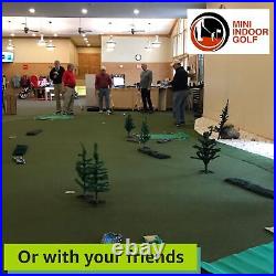 Mini Indoor Golf Game Competition Pack, Practice Includes Golf Accessories, I