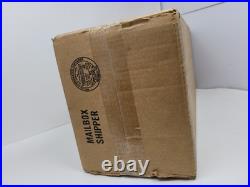 More Than A Mailbox Metal GOLF BAG Mail Box Post Mount Model #1044 NEW Vintage
