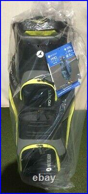 Motocaddy Pro Series Cart Bag In Charcoal/Lime BRAND NEW BOXED