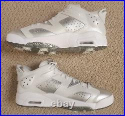 NEW Box No Lid Nike Air Jordan Retro 6 G NRG Golf Shoes Men's Size9 FD6719-001