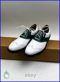 NEW Footjoy Icon White/Green Men's Golf Shoes Size US 8.5 NO BOX