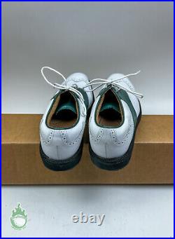 NEW Footjoy Icon White/Green Men's Golf Shoes Size US 8.5 NO BOX